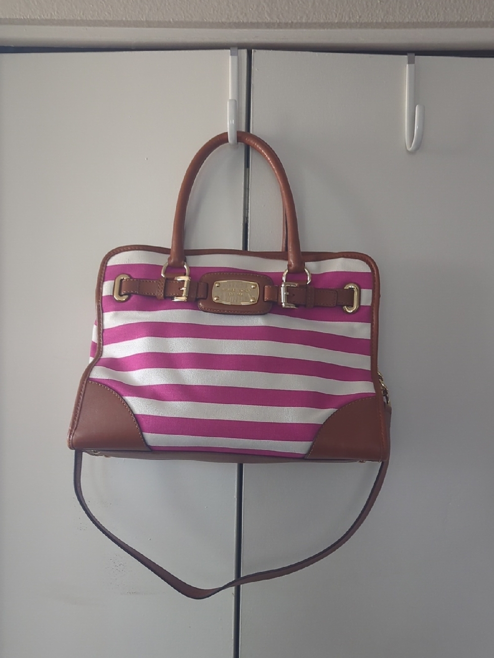 Michael Kors Hamilton Striped Tote - Large